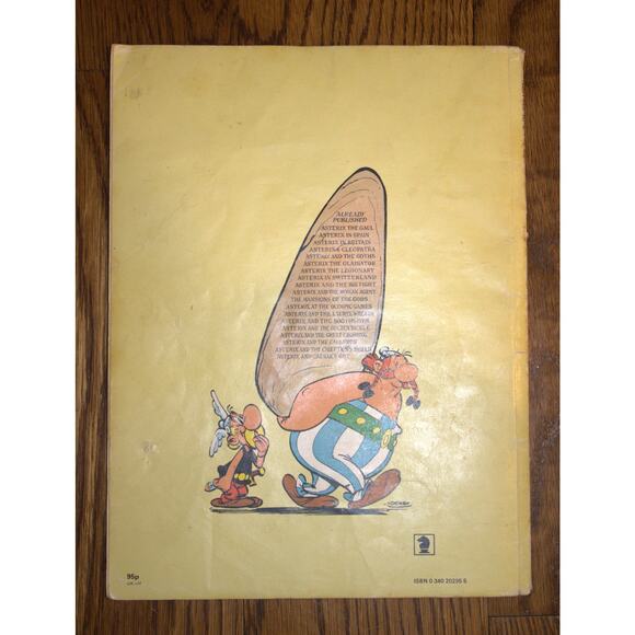 Asterix and the Goths-English version comic strip paperback book-published 1976 - Picture 2 of 4